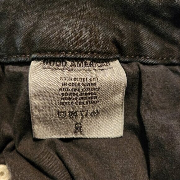 Good American Distressed High-Rise Good Legs Jeans - Picture 8 of 10